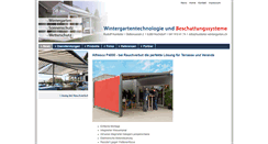 Desktop Screenshot of hunkeler-wintergarten.ch