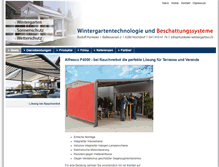 Tablet Screenshot of hunkeler-wintergarten.ch